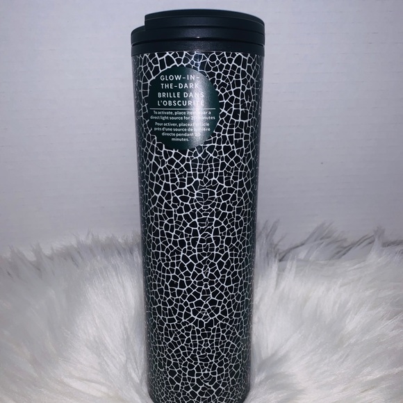 Starbucks Glow in The Dark Cup GITD Crackled Hot Tumbler 16oz Halloween NWT 2022 - Picture 13 of 15